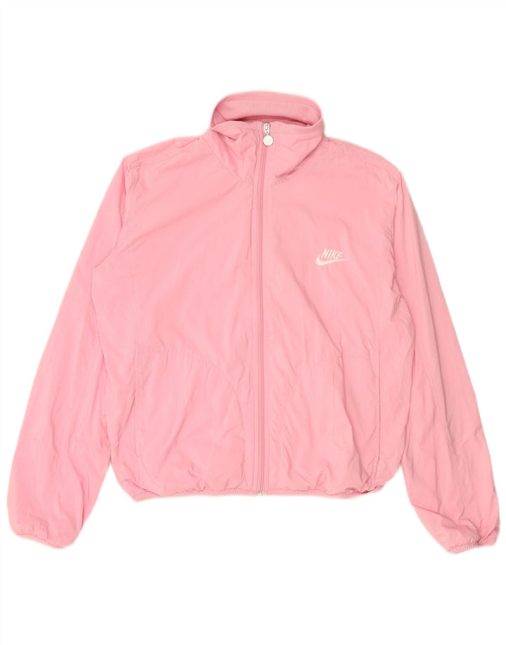 NIKE vindjakke til kvinder UK 16/18 XL Pink Polyester