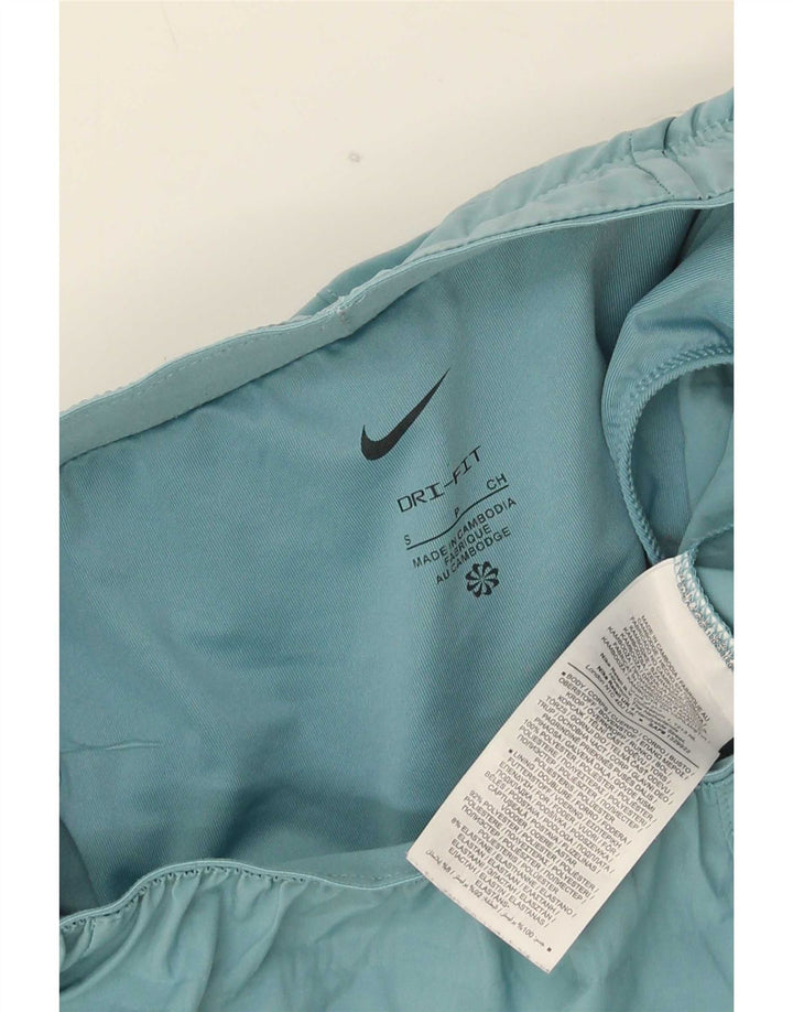 Nike Herre Dri Fit Sportshorts Små Blå Colourblock Polyester