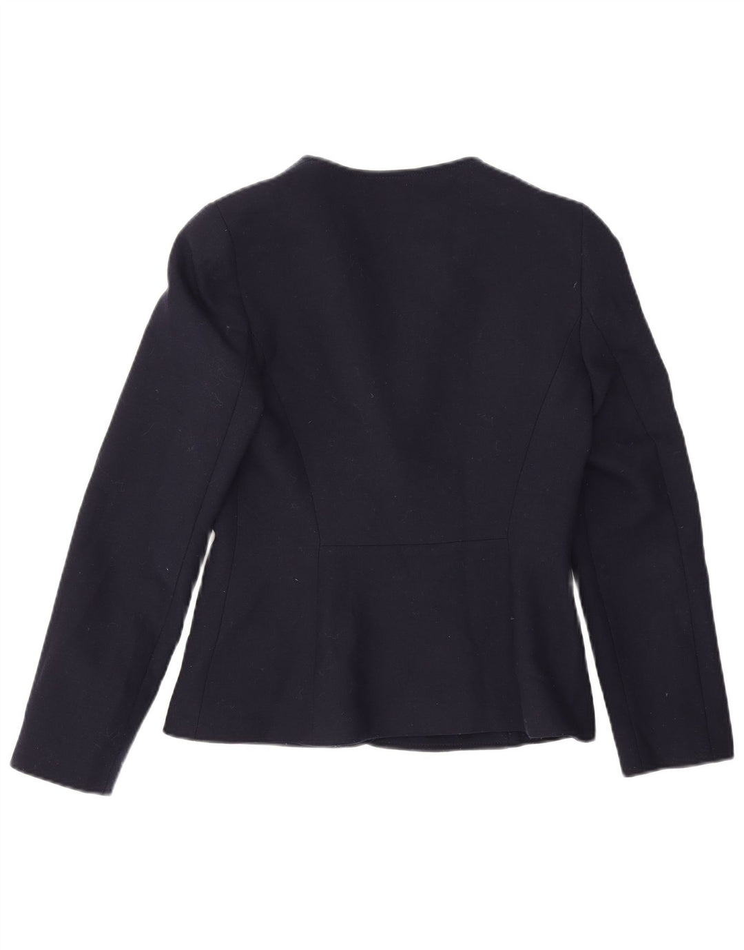 Luisa Spagnoli Dame Open Blazer Jacket IT 42 Medium Navy Blue