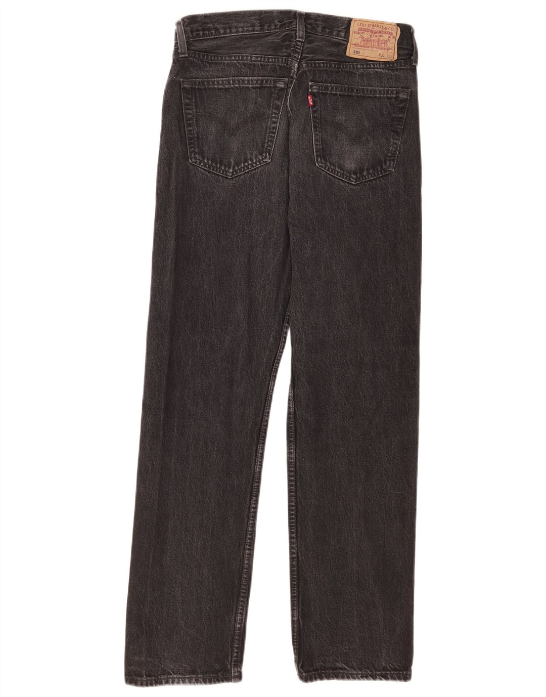 Levi's Herre 501 lige jeans W32 L32 Grå
