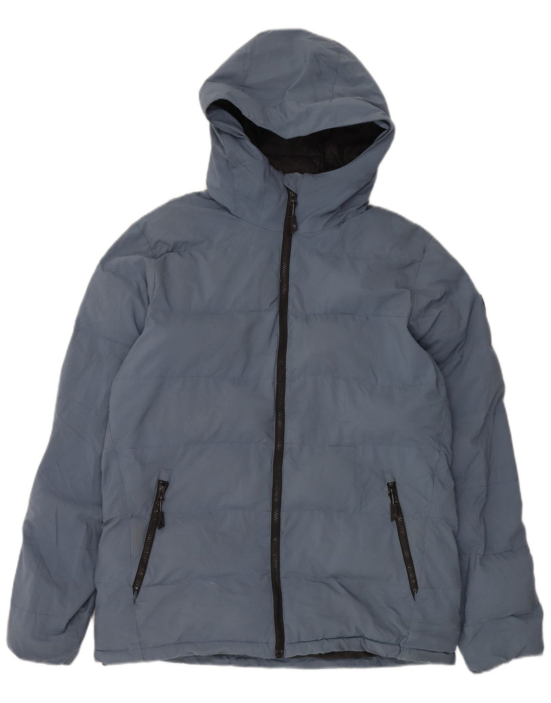 Musto Herre hættepolstret jakke UK 38 Medium Blue Polyester