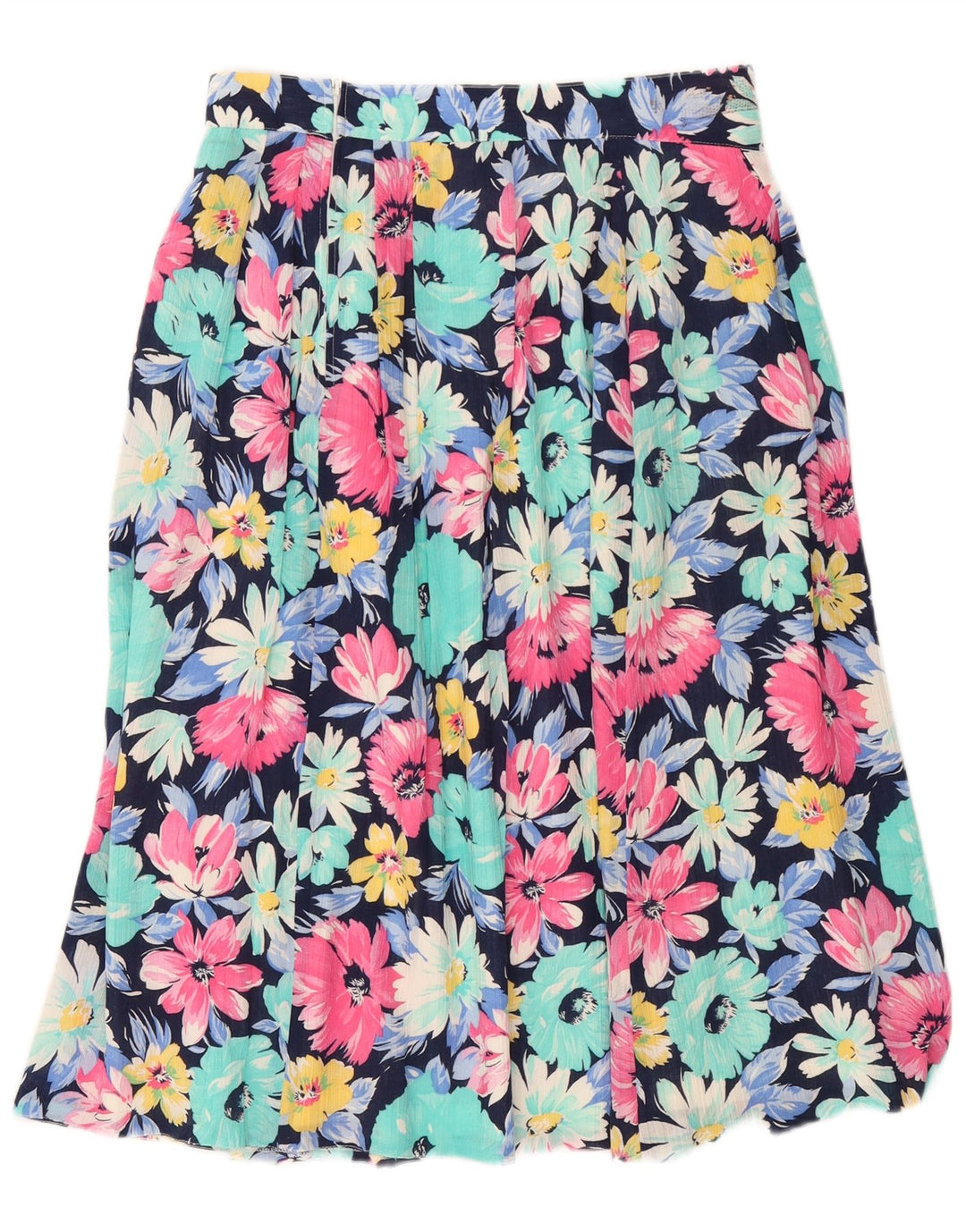 Hansen Womens Flared Skirt W30 Medium Multicolored Floral
