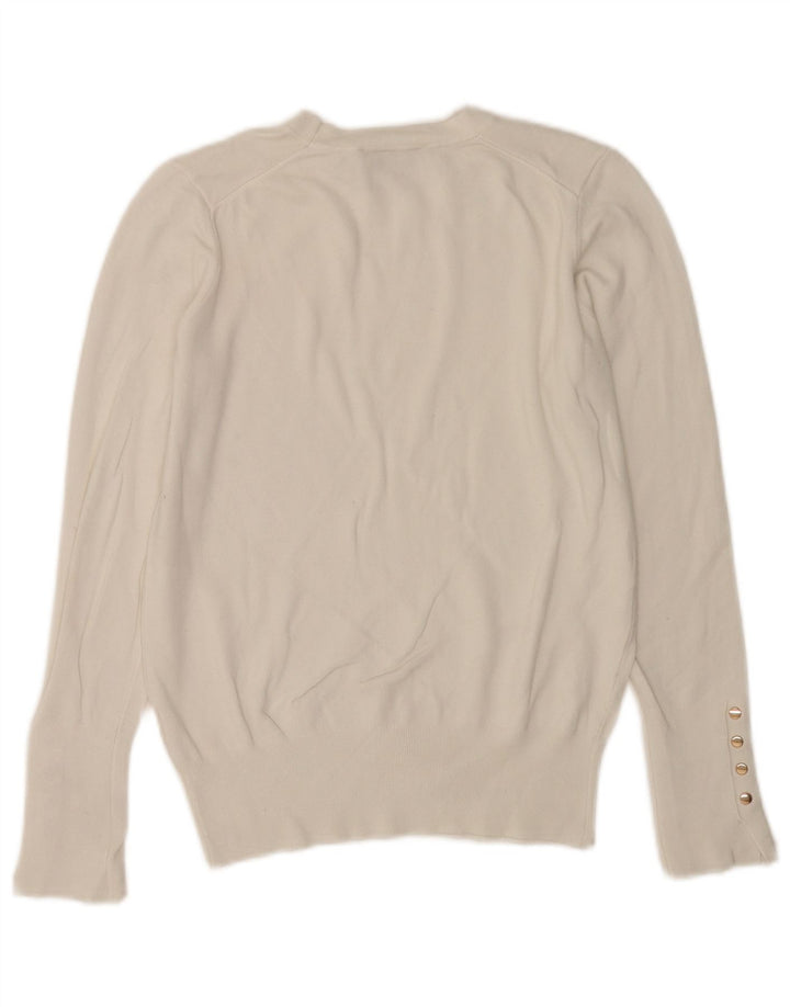 Zara Dame sweater med rund hals DK 12 Medium White