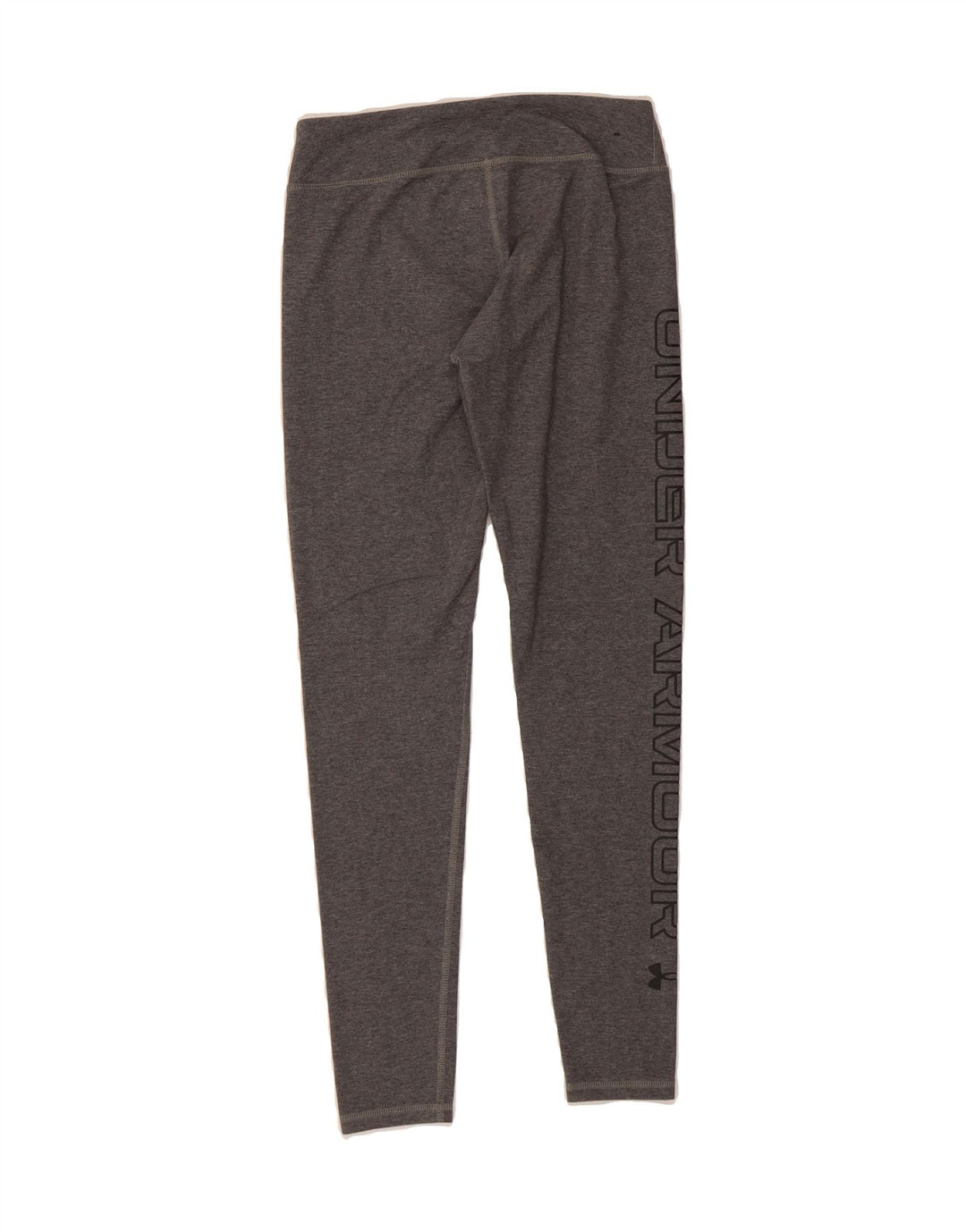 UNDER ARMOUR Womens Graphic Leggings UK 10 Small  Grey Cotton Vintage Under Armour and Second-Hand Under Armour from Messina Hembry 