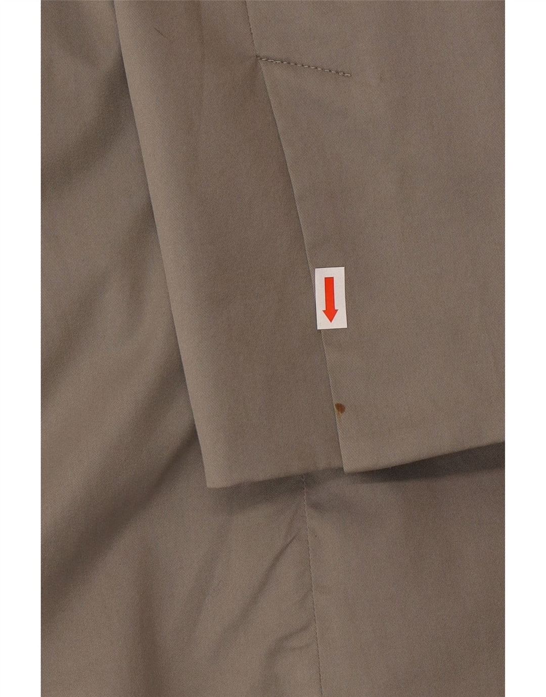 Armani Jeans Dame 2 Button Blazer Jacket US 14 XL Grå Bomuld