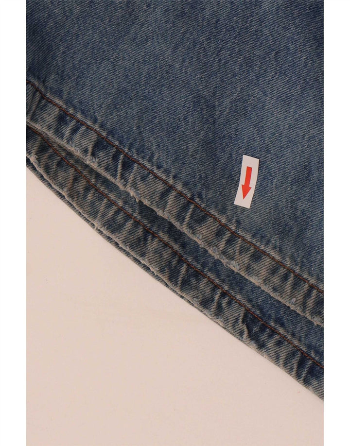 Zara Dame Flared Jeans EU 38 Small W28 L32 Blå Bomuld