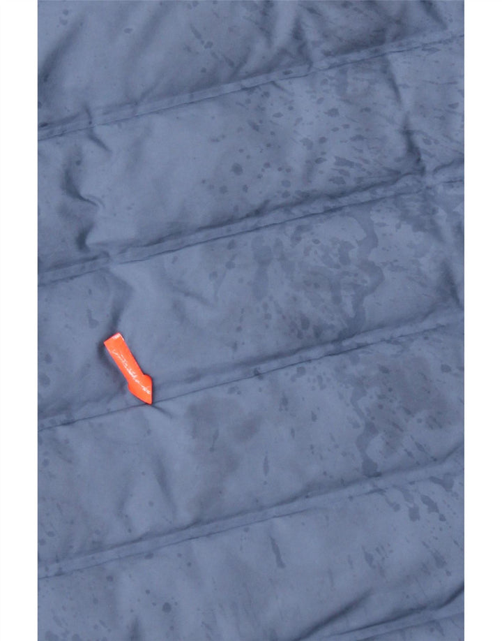 Adidas Dame Polstret Jakke UK 16 Large Blue Polyester