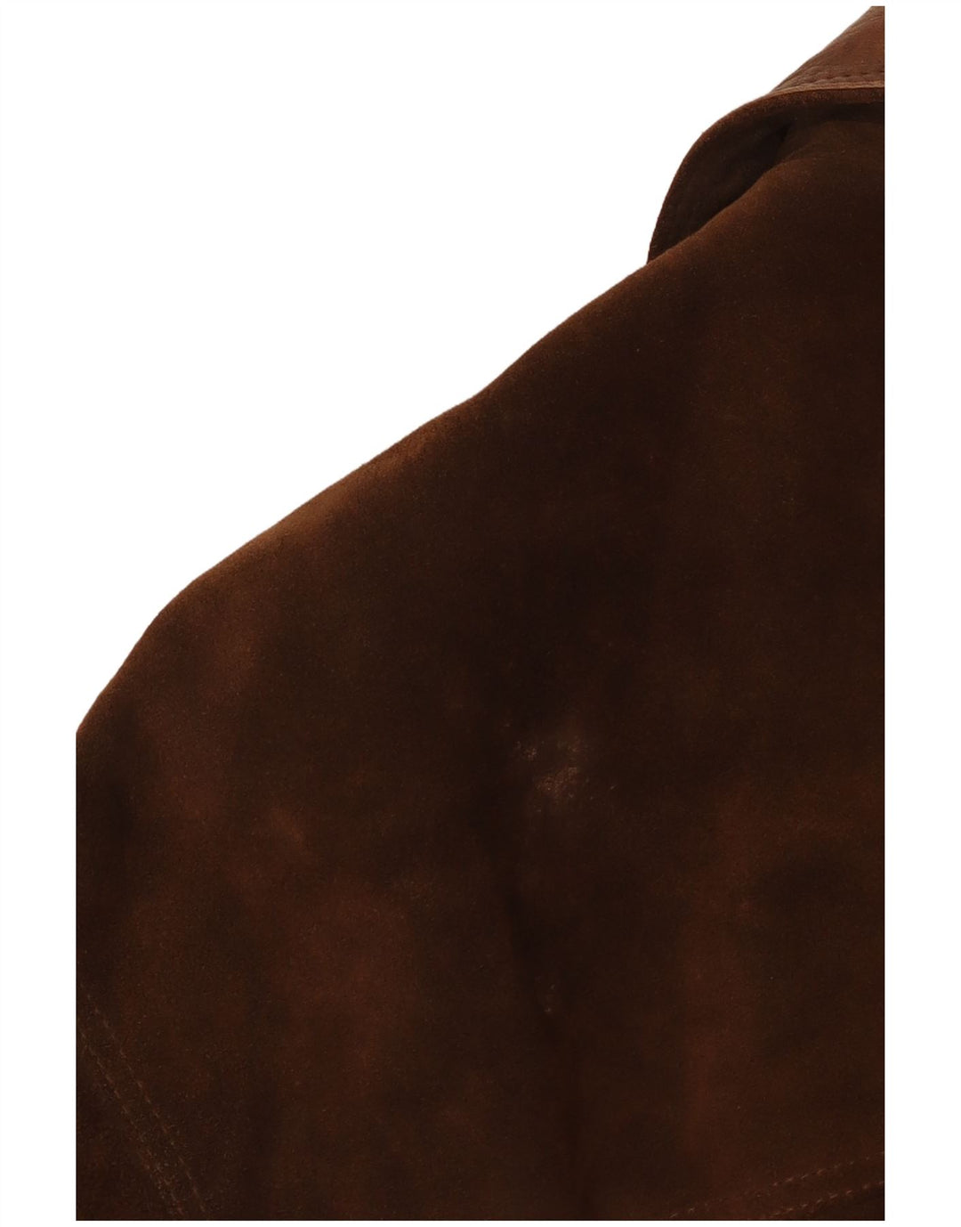 Vintage herre ruskindsjakke IT 54 2XL brunt læder