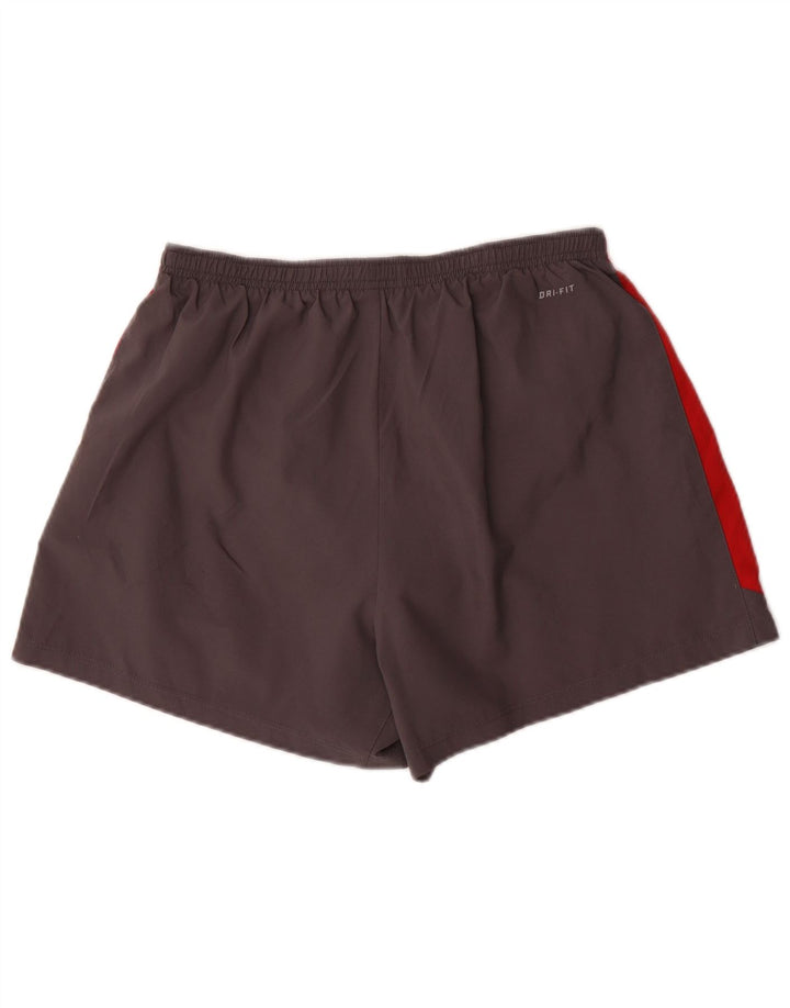Nike Herre Dri Fit Sportshorts Medium Grey Colourblock