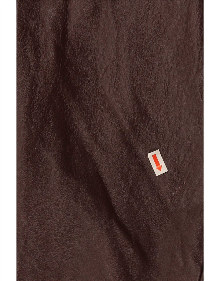 Vintage dame 4-knaps blazerjakke UK 14 Large Burgundy