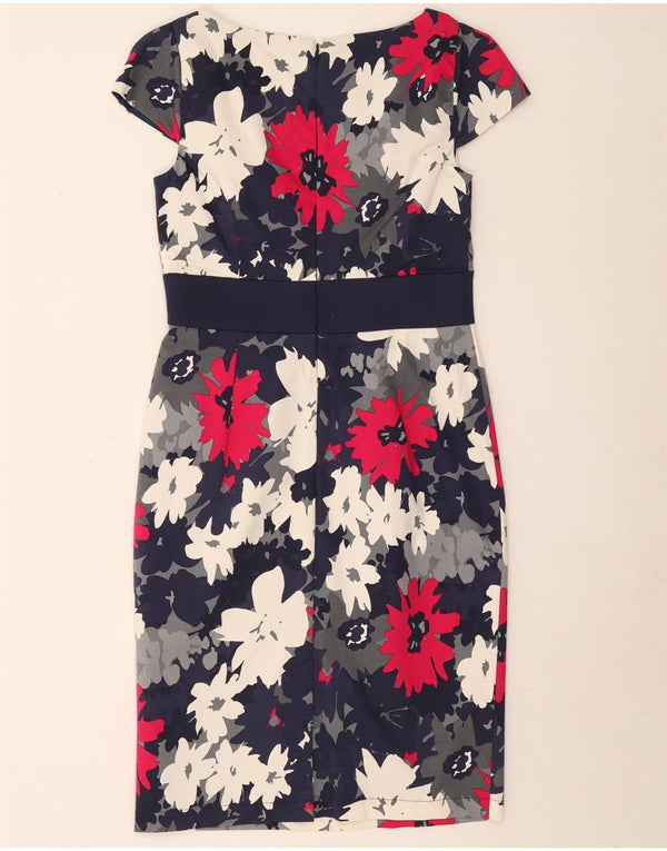 Marks & Spencer Womens Sheath Dress UK 12 Medium Multicoloured Floral