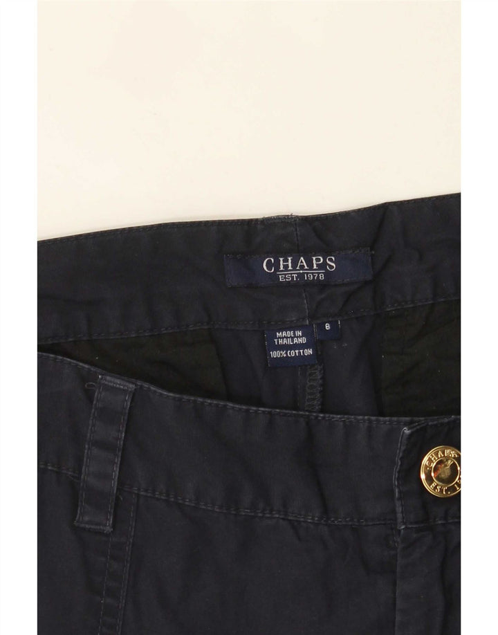 Chaps Dame Lige Capri Cargo Bukser US 8 Medium W32 L21 Navy Blue
