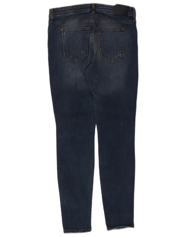 Gap Womens Standard Regular Skinny Jeans W30 L28 Blue Cotton