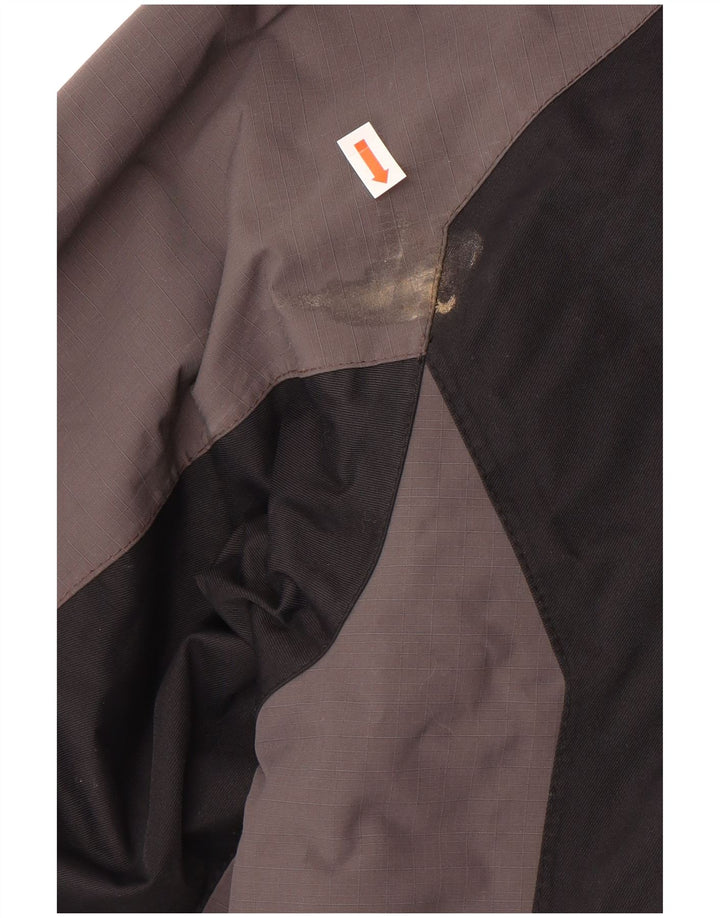 Helly Hansen Skijakke med hætte til mænd UK 36 Small Grey Colourblock Polyamid