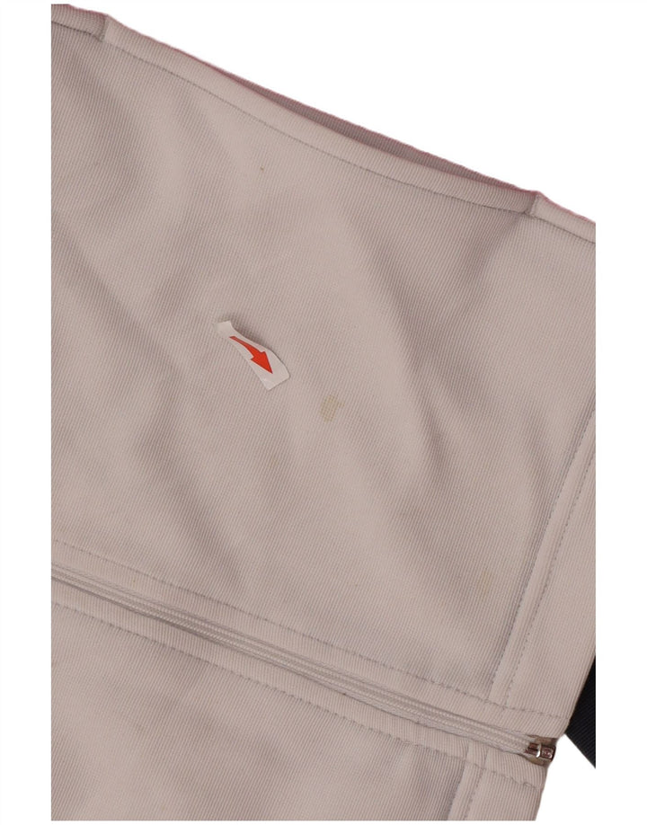 Kappa træningsdragt topjakke til kvinder UK 14 Medium White Colourblock Polyester