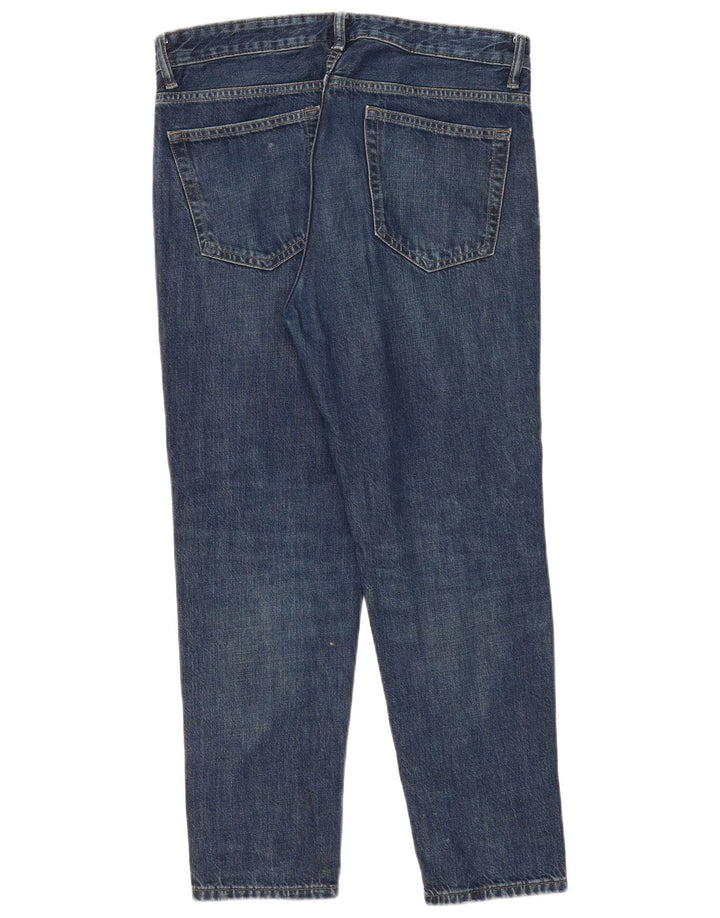 Zara Herre Tapered Jeans EU 42 Large W32 L28 Blue