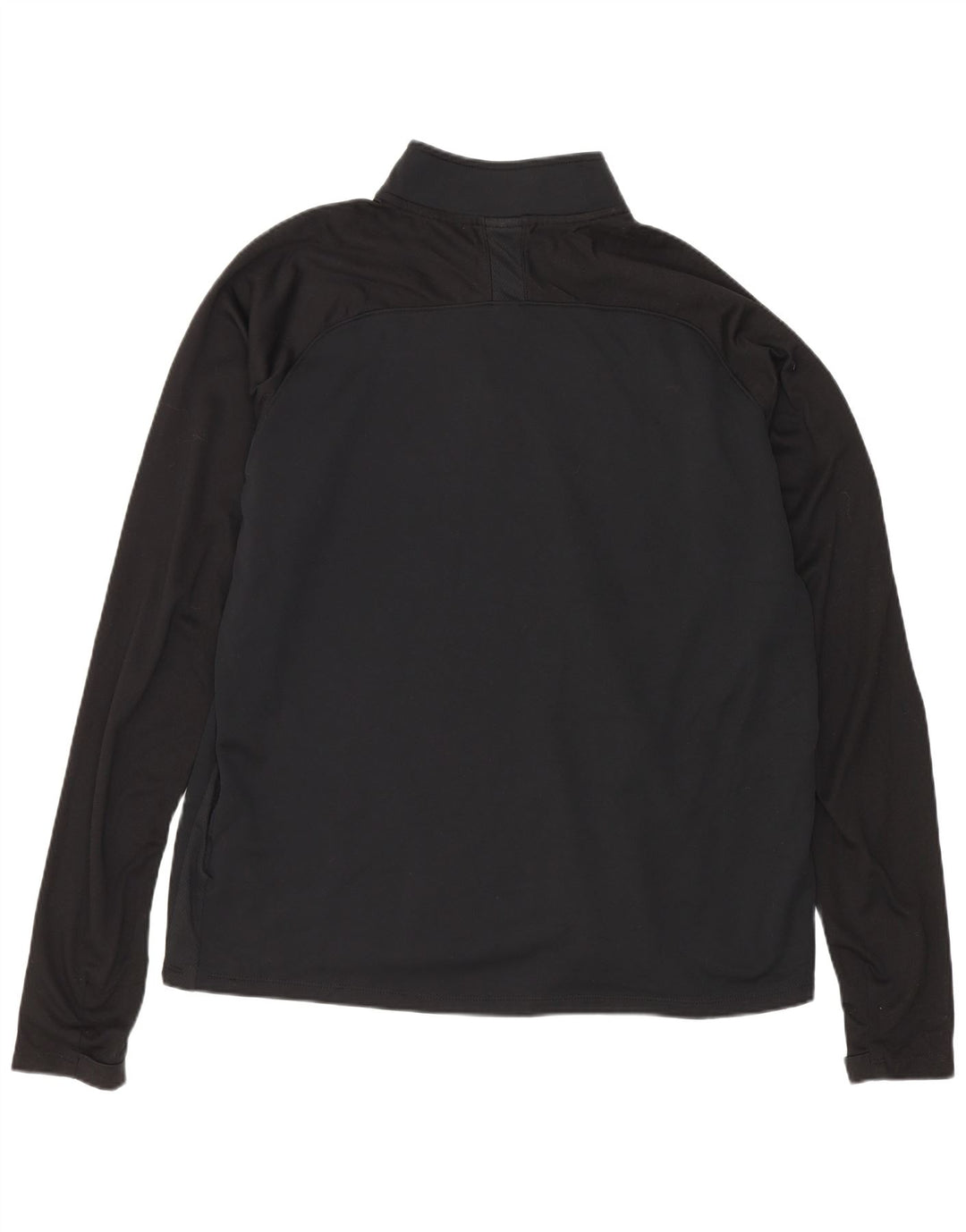 Nike Herre lynlåshals Regular Fit Top Langærmet Stor Sort Polyester Sports