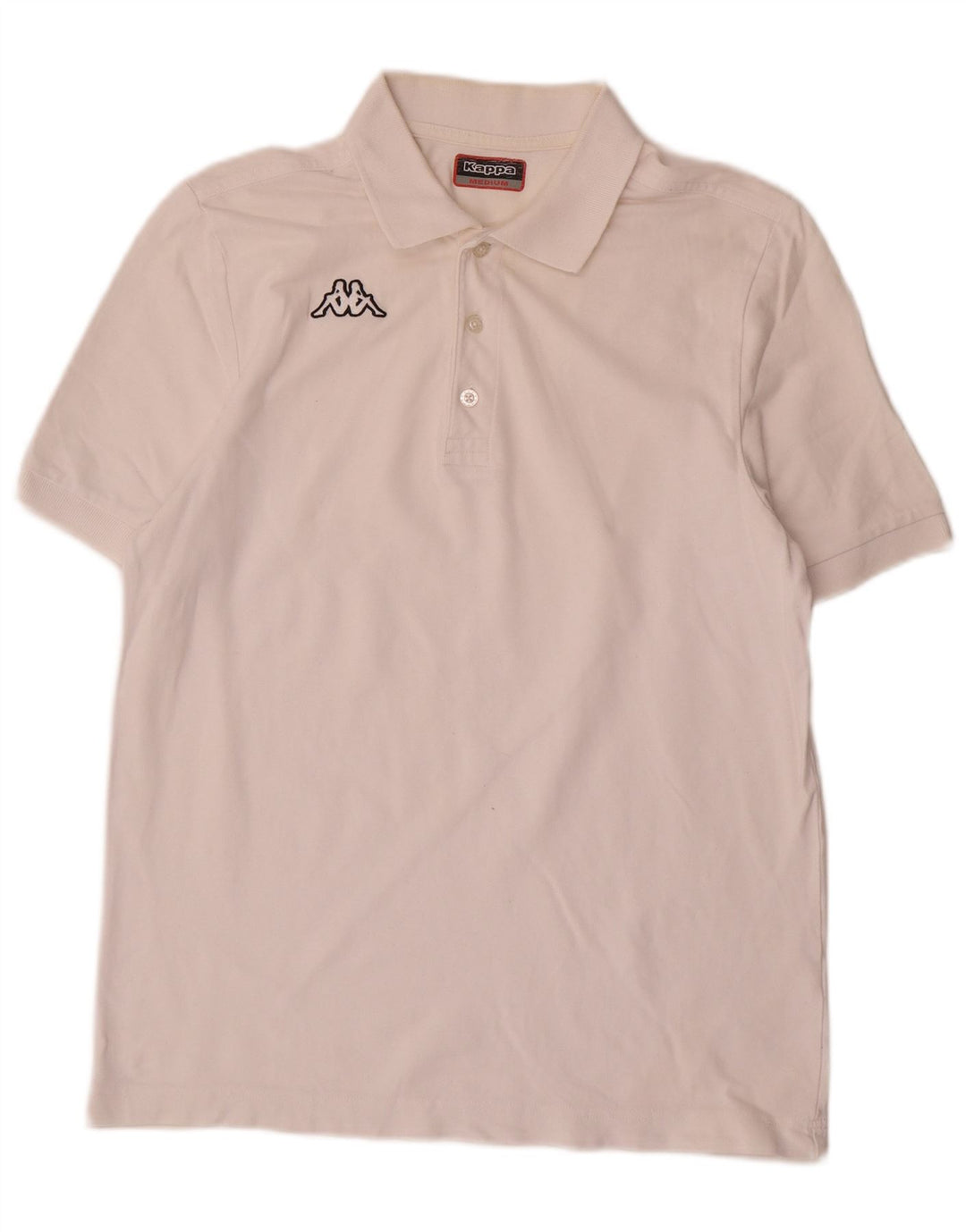 Kappa Herre Polo Shirt Medium White