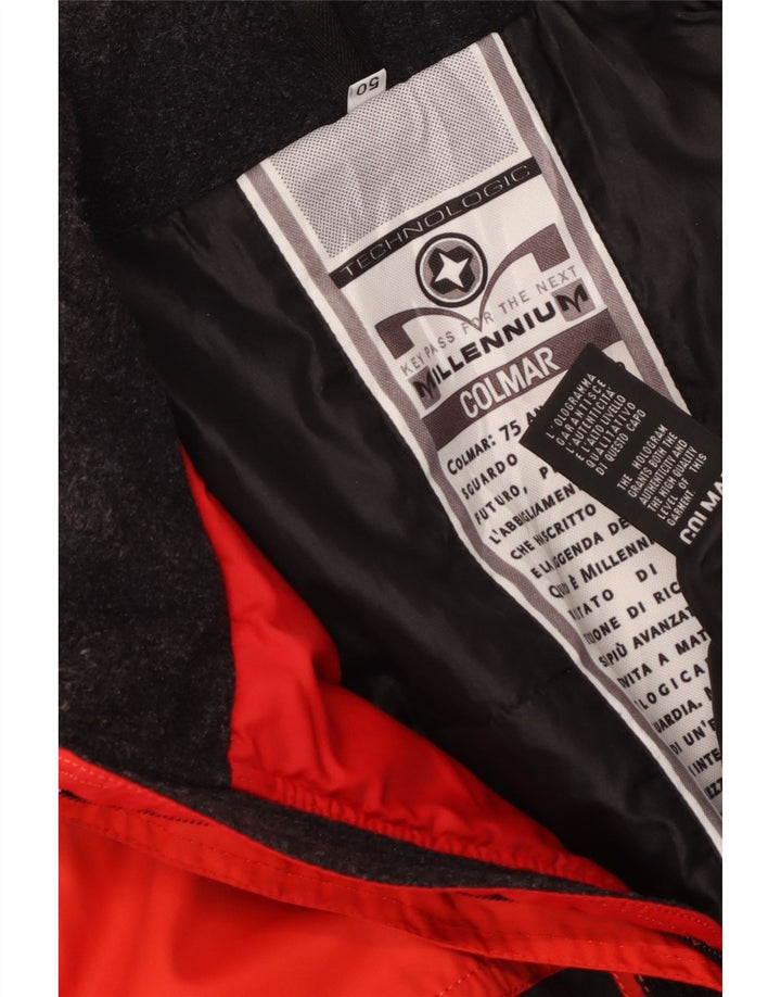 Colmar Herre Grafisk Skijakke EU 50 Medium Rød Colourblock