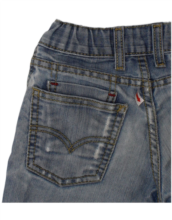 LEVI'S Girls Denim Shorts 3-4 Years W20 Blue Cotton
