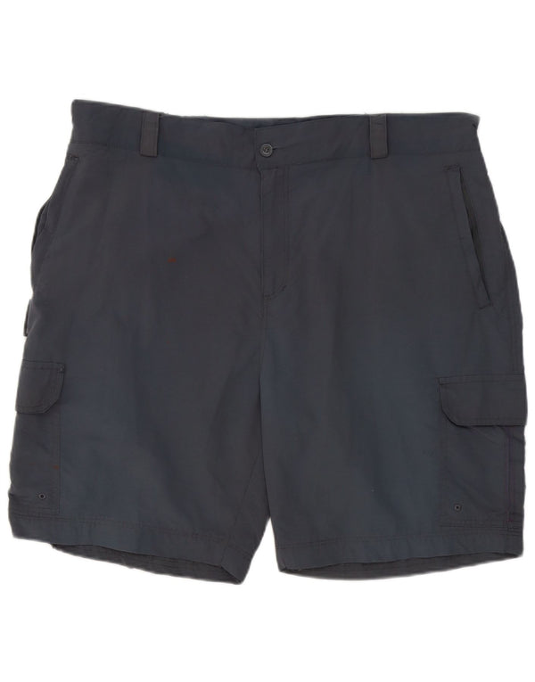 Mountain Warehouse Herre Cargo Shorts W40 XL Grå Nylon