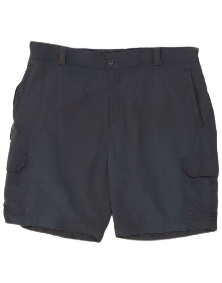 Mountain Warehouse Herre Cargo Shorts W40 XL Grå Nylon