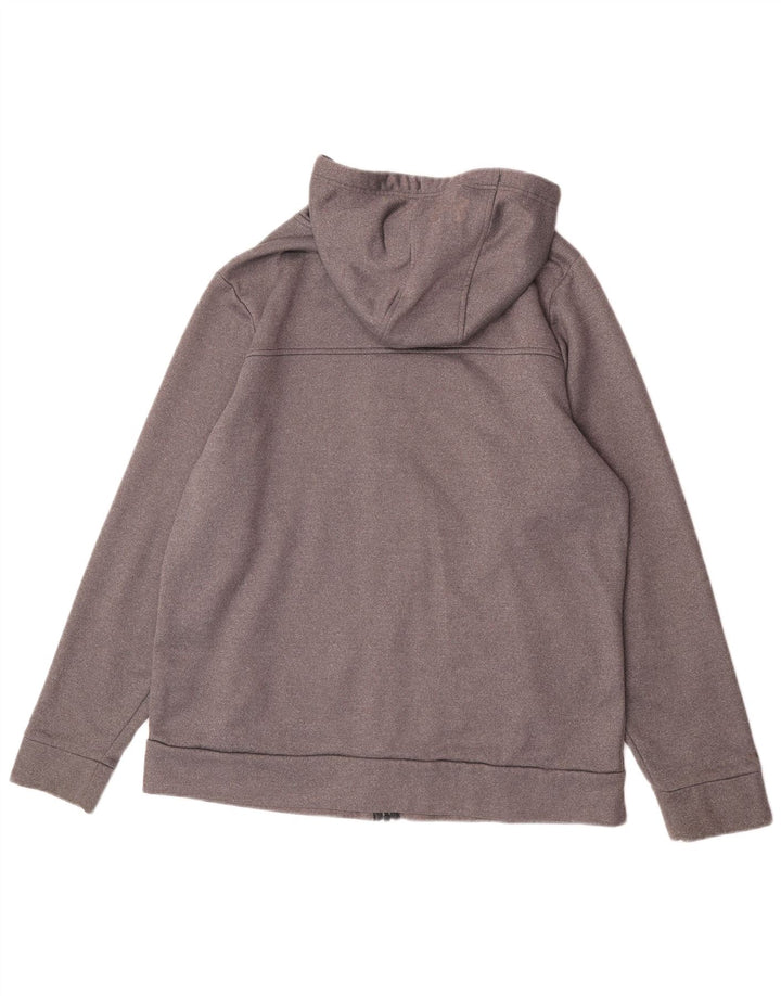 Under Armour Herre Cold Gear Zip Hættetrøje Sweater Large Grå Polyester