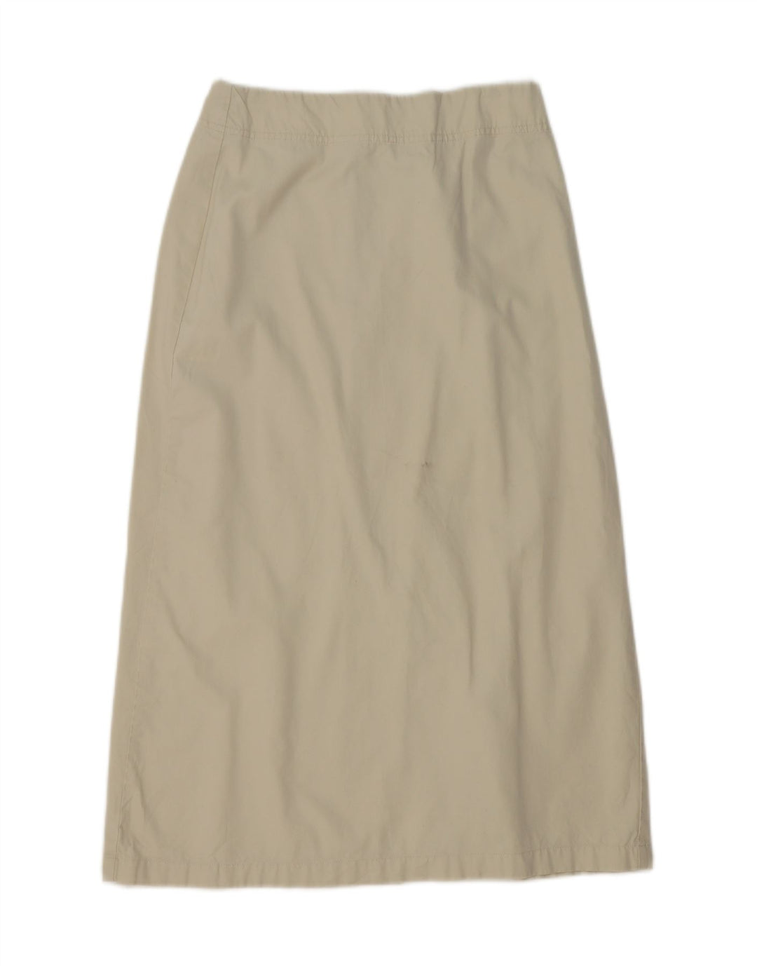 EDDIE BAUER Womens Maxi A-Line Skirt US 4 Small W28 Beige Cotton Vintage Eddie Bauer and Second-Hand Eddie Bauer from Messina Hembry 