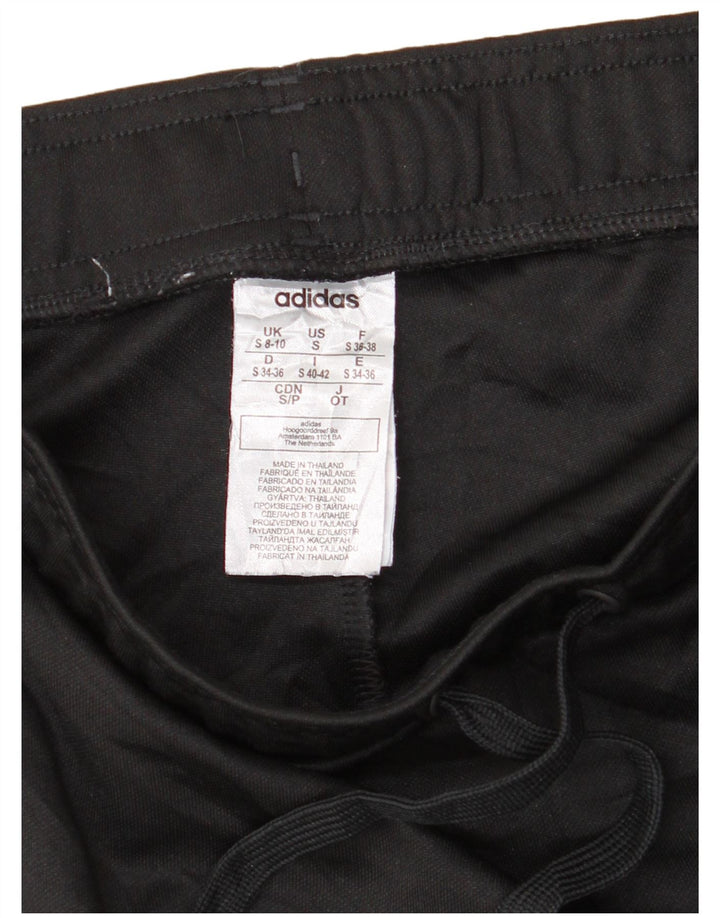 Adidas Træningsdragtsbukser til kvinder UK 8/10 Small Black Polyester