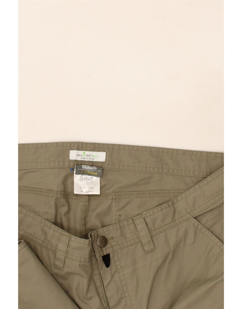 JACK WOLFSKIN Mens Slim Cargo Trousers W39 L31 Beige Polyester Vintage Jack Wolfskin and Second-Hand Jack Wolfskin from Messina Hembry 