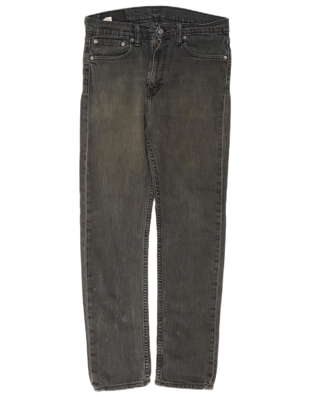 Levi's lige jeans til kvinder W31 L29 grå bomuld