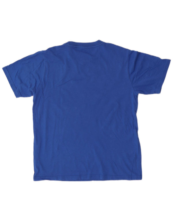 Tommy Hilfiger drenge grafisk t-shirt top 15-16 år stor blå bomuld
