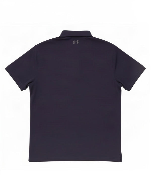 Under Armour Herre Heat Gear Polo Shirt Large Navy Blue