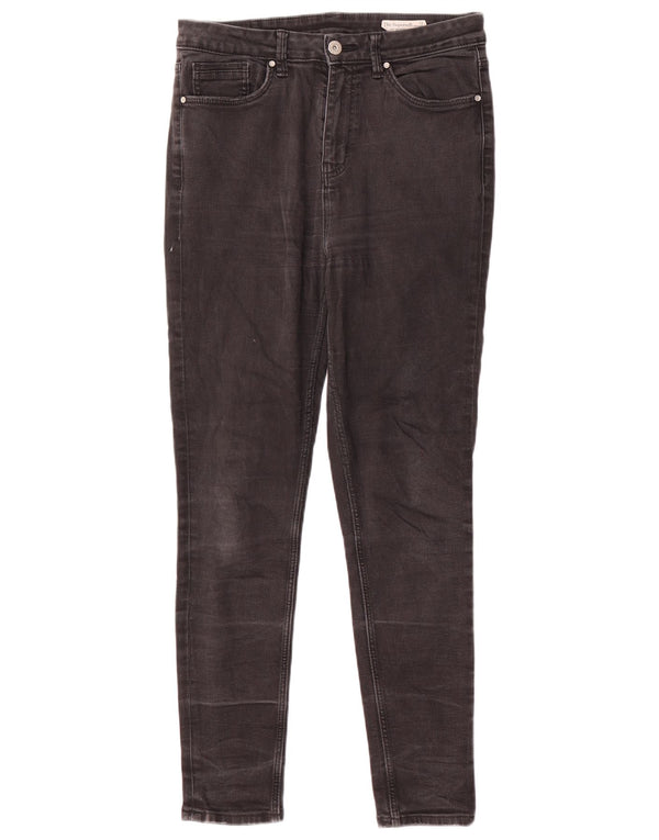 Marks & Spencer Dame Ivy Skinny Jeans UK 12 Medium W32 L28 Grå Bomuld