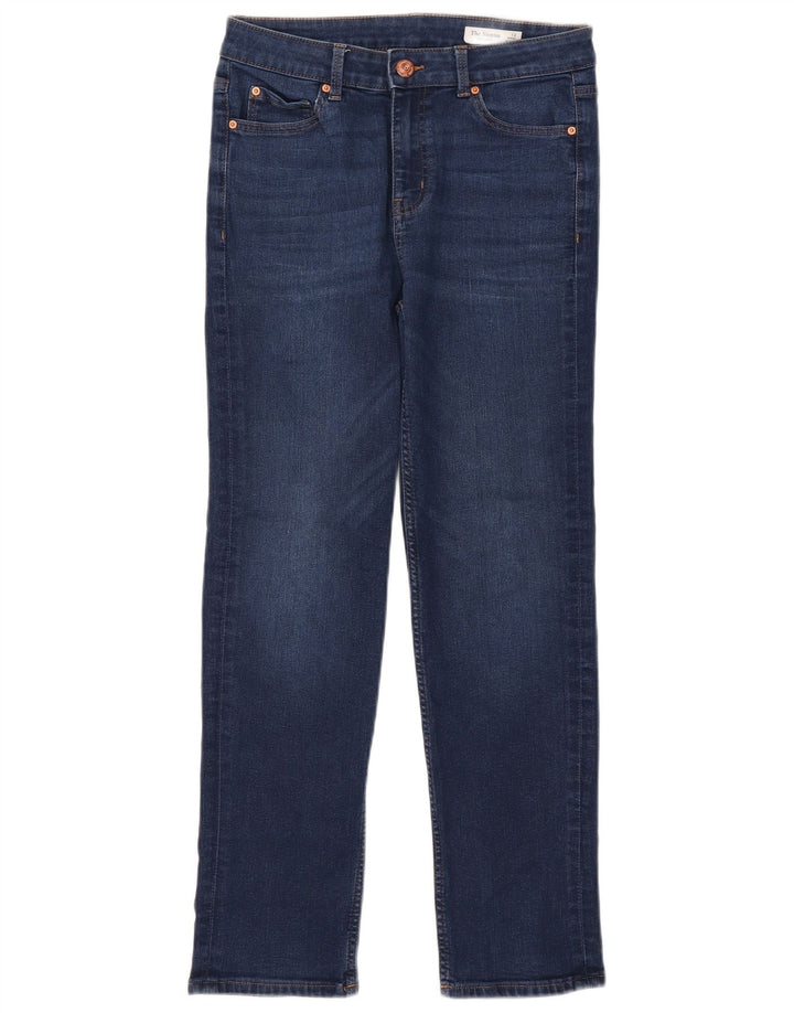 Marks & Spencer Womens The Sienna Straight Jeans UK 12 Medium W29 L27 Blue