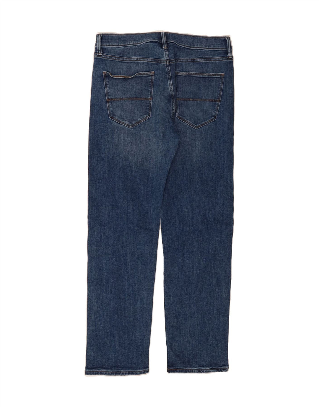 MARKS & SPENCER Womens Straight Jeans W32 L29 Blue Cotton Vintage Marks & Spencer and Second-Hand Marks & Spencer from Messina Hembry 