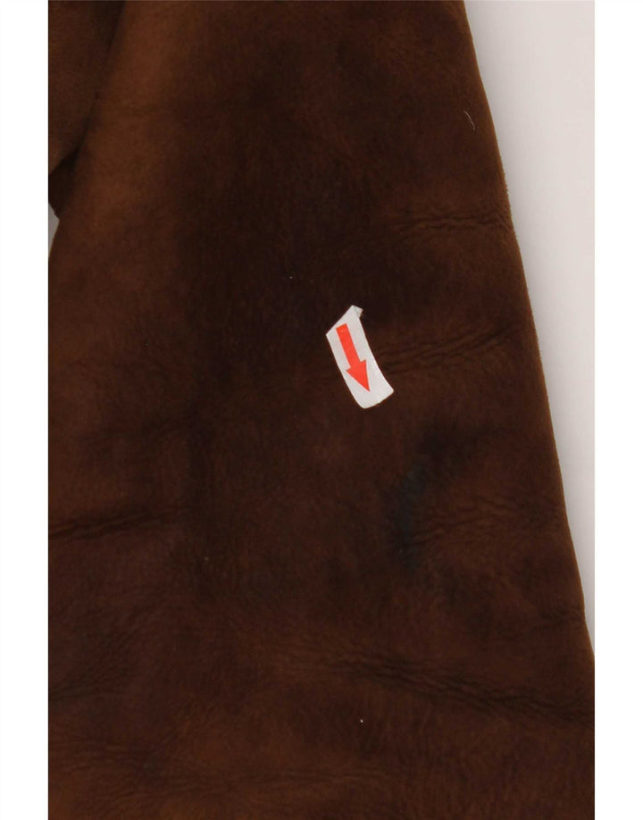 Morlands Herre Shearling Jacket UK 38 Medium Brown