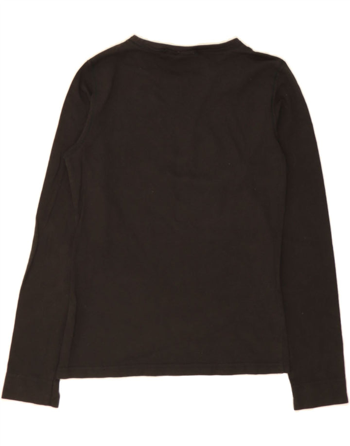 PUMA Womens Graphic Top Long Sleeve UK 14 Medium Black Vintage Puma and Second-Hand Puma from Messina Hembry 