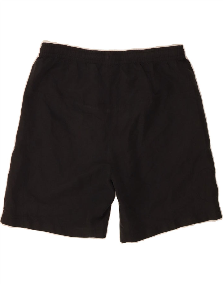 LOTTO Womens Sport Shorts UK 12 Medium Black Vintage Lotto and Second-Hand Lotto from Messina Hembry 