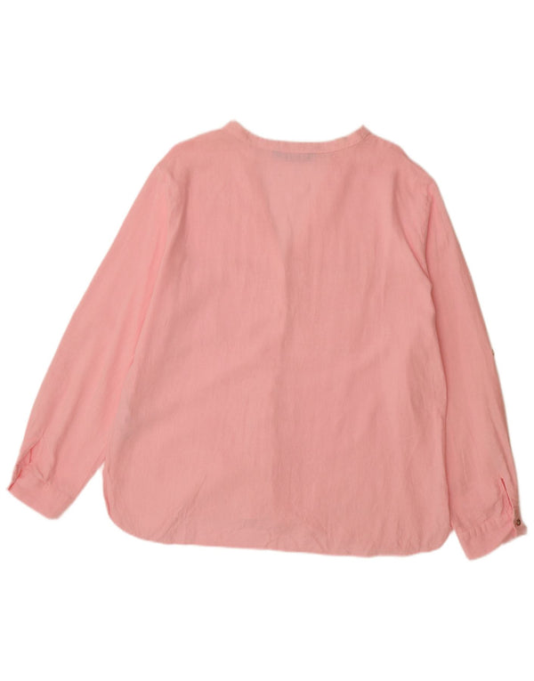 ZARA Dameskjorte UK 20 2XL Pink Linen