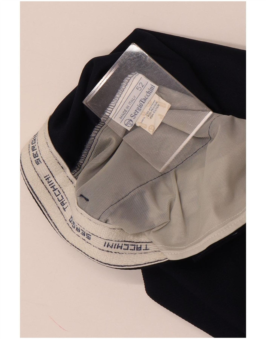Sergio Tacchini Herre Chino Shorts IT 52 XL W32 Marineblå Polyester
