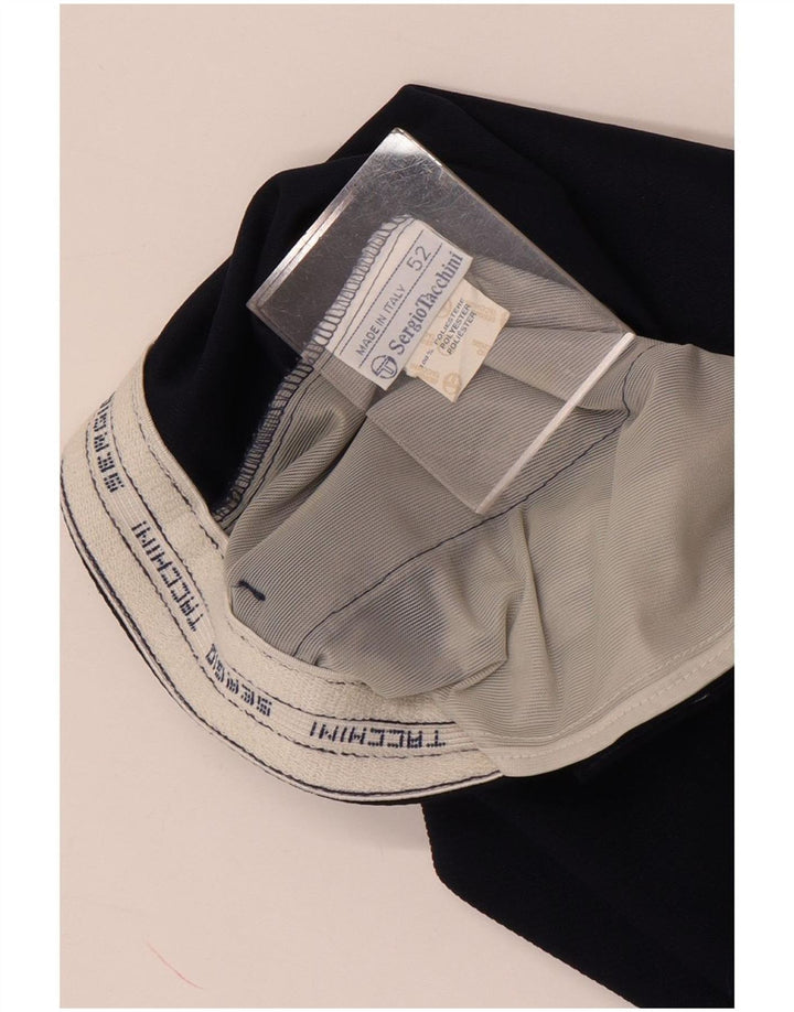 Sergio Tacchini Herre Chino Shorts IT 52 XL W32 Marineblå Polyester