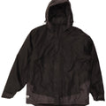 Helly Hansen Herre Hooded Windbreaker Jacket UK 40 Large Black Colourblock