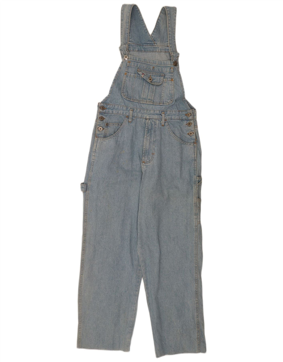 Casucci Dame Carpenter Dungarees Jeans IT 44 Medium W32 L27 Blå Bomuld