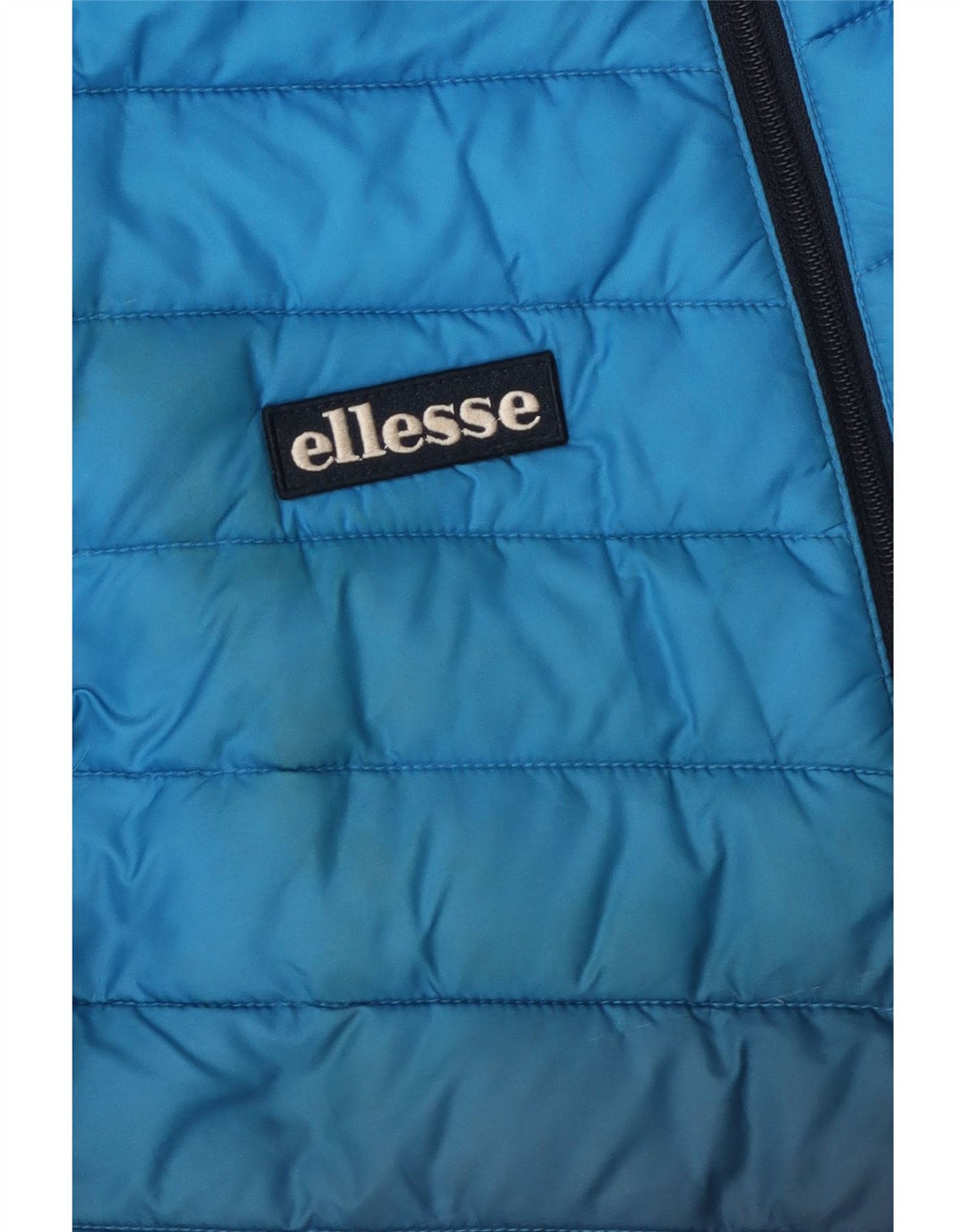 Ellesse Boys Polstret Hættejakke 13-14 År Blå Colourblock Polyester