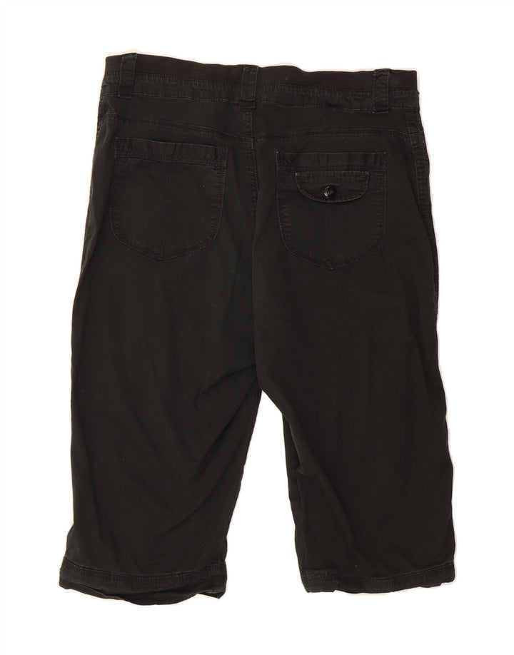 LEE Womens Cargo Shorts US 14 2XL W34 Black Cotton Vintage Lee and Second-Hand Lee from Messina Hembry 