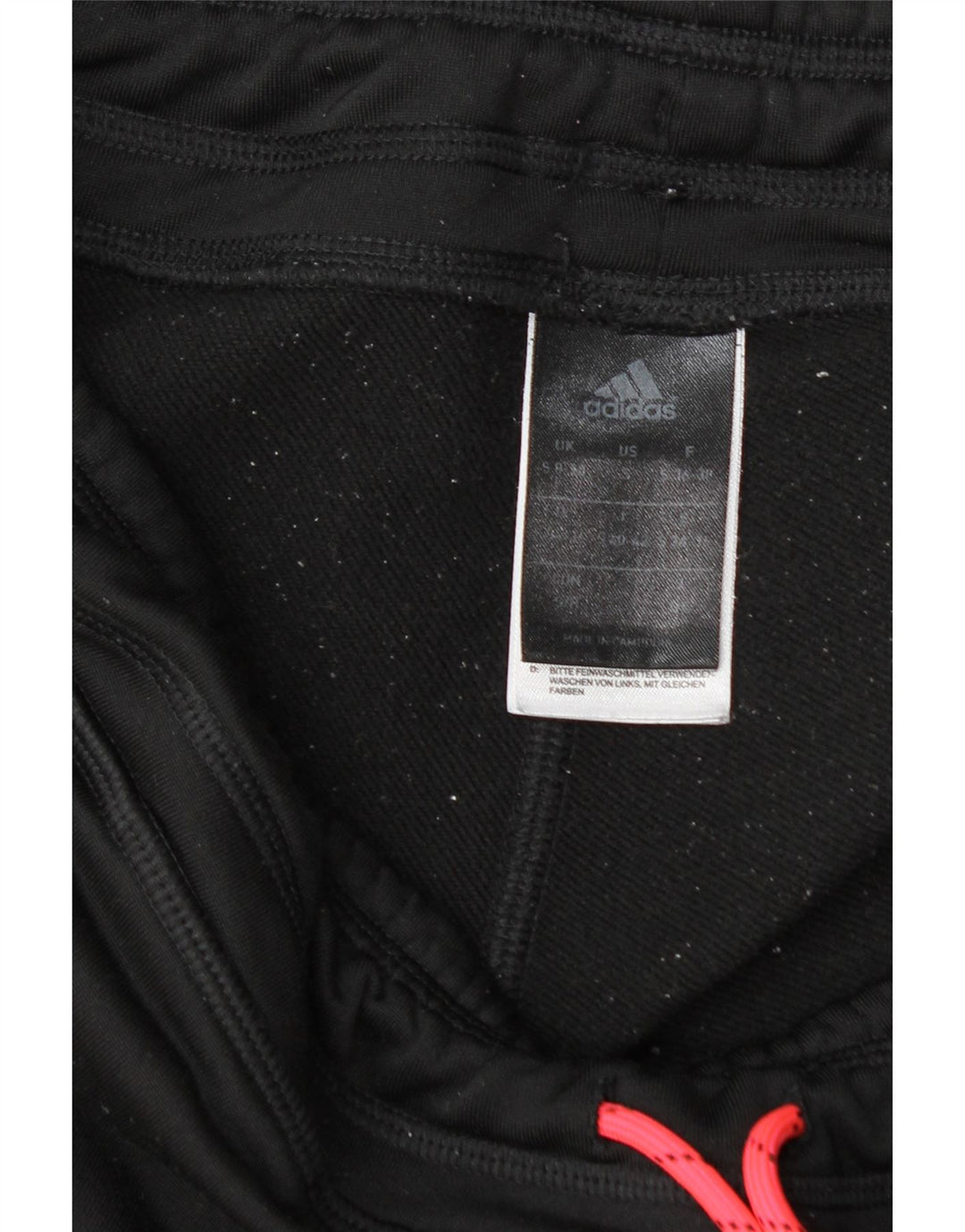 Adidas Womens Climalite træningsdragt Bukser UK 8/10 Small Black Polyester