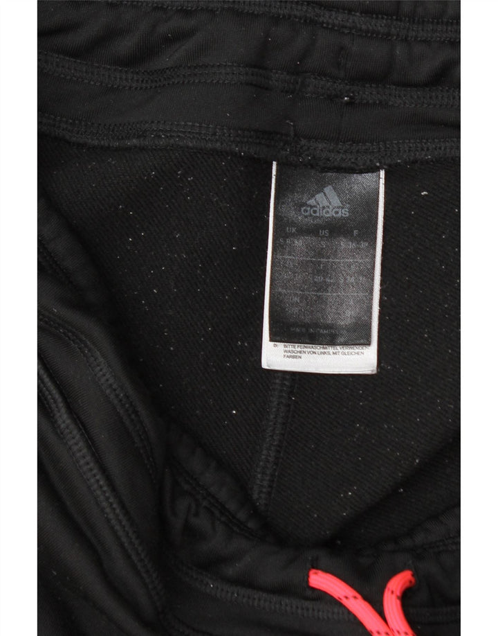 Adidas Womens Climalite træningsdragt Bukser UK 8/10 Small Black Polyester