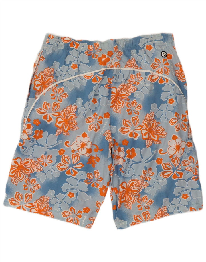 Colmar Badeshorts til mænd EU 52 Large Blue Floral Polyamid