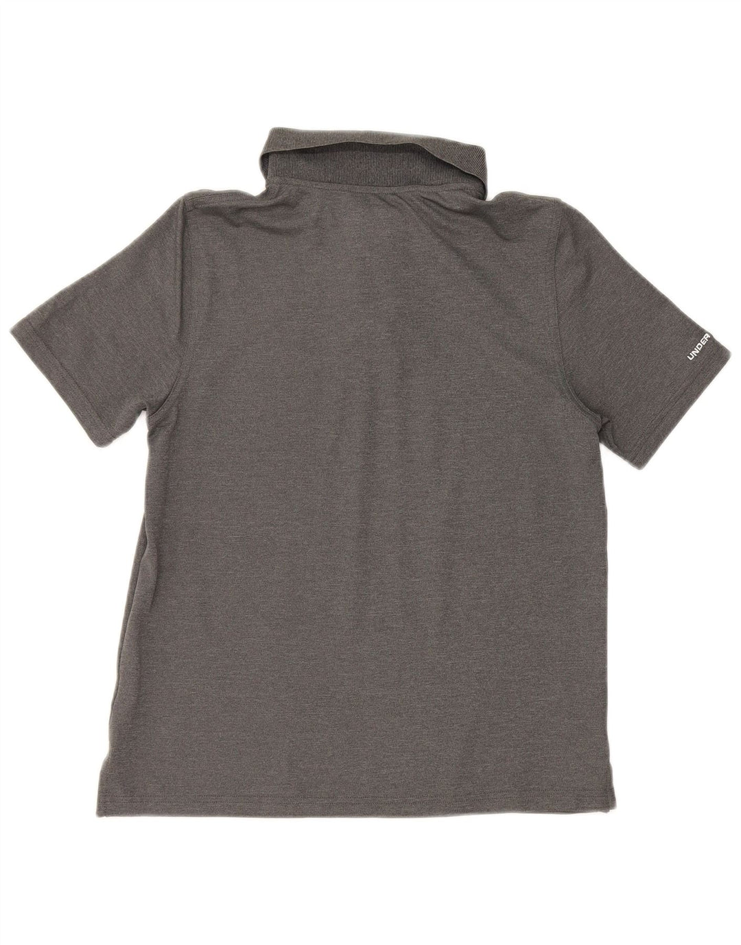 Under Armour Boys Heat Gear Polo Shirt 11-12 Years Large Grå Polyester